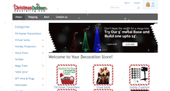 Desktop Screenshot of christmasoutdoordecorating.com